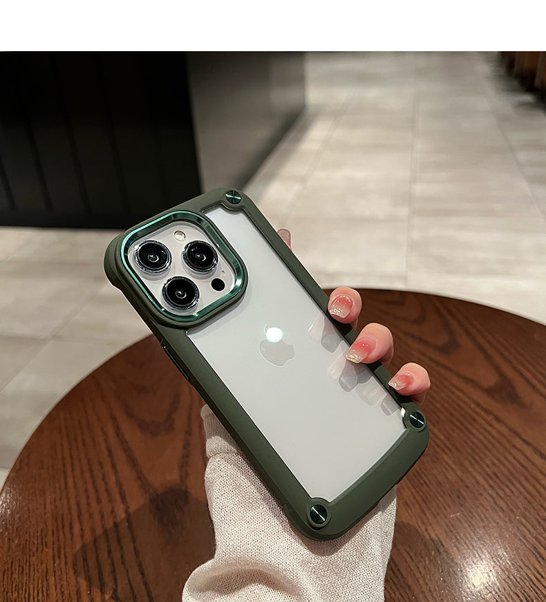 Shockproof Armor Bumper Case For iPhone