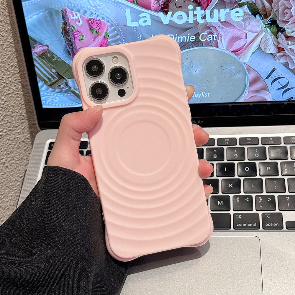 Casetify inspired magsafe shockproof silicone case for iPhone