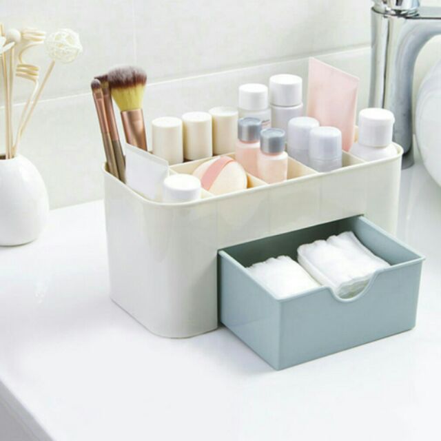 Multipurpose Plastic Desk Organizer Box