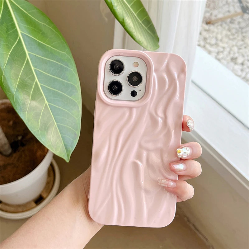 Gradient Color Wrinkle Phone Case