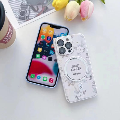 Blossoms Magsafe Drop Resistant Phone Case For iPhone