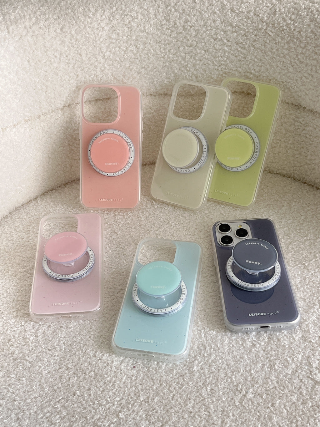 Magnetic popsocket holder iPhone Case