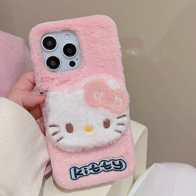 Kawaii Kitty fur iPhone Case